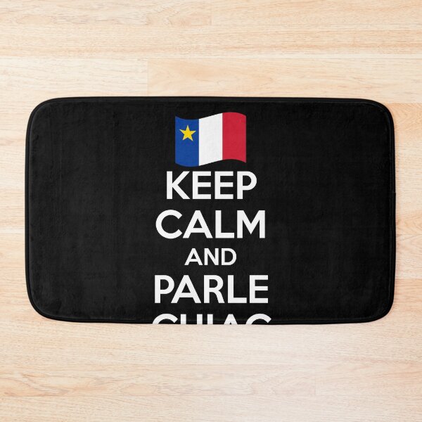 Item preview, Acadian Pride Keep Calm and Parle Chiac Acadian French Dialect Pride designed and sold by TheTrendsDesk.