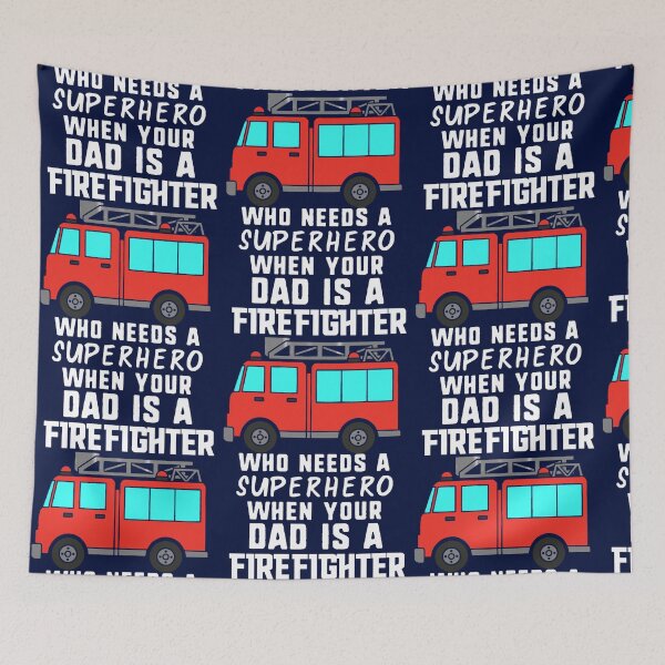 Item preview, Dad Is A Firefighter And My Superhero designed and sold by dariuselmer.