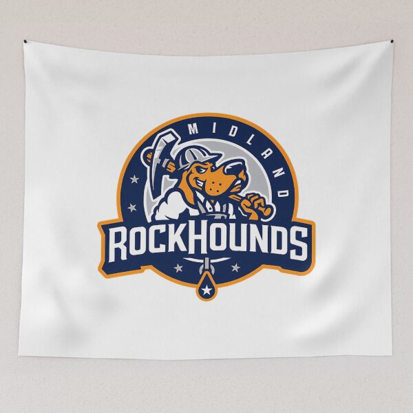 Item preview, The Midland Rock Hounds Logo designed and sold by Emmanueuhlman.