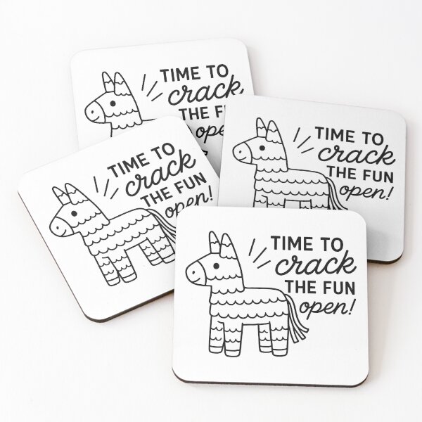 Item preview, Time to Crack the Fun Open - Cute Piñata Party Celebration Design designed and sold by inkoutninja.
