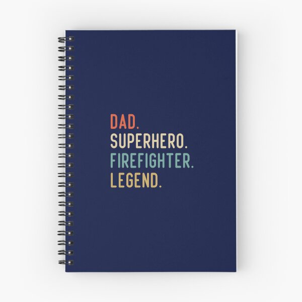 Item preview, Dad Superhero Firefighter Legend designed and sold by dariuselmer.