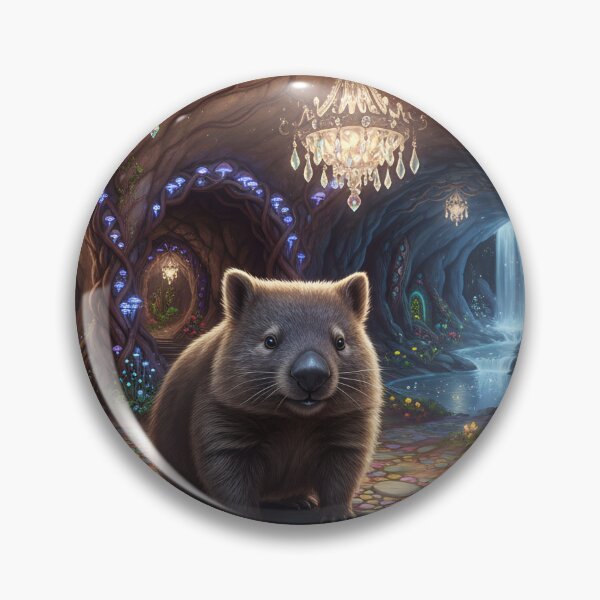 Item preview, Una mansión wombat subterránea designed and sold by J7Simpson.