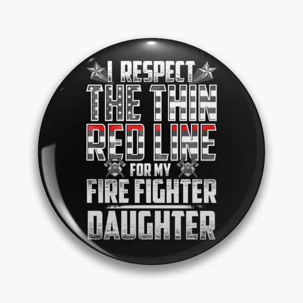 Item preview, Daughter Fire Fighter Thin Red Line designed and sold by dariuselmer.