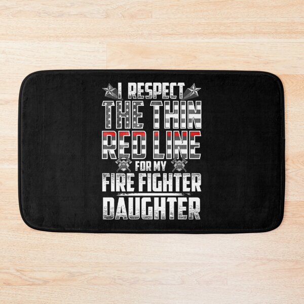 Item preview, Daughter Fire Fighter Thin Red Line designed and sold by dariuselmer.