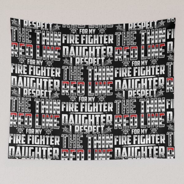 Item preview, Daughter Fire Fighter Thin Red Line designed and sold by dariuselmer.