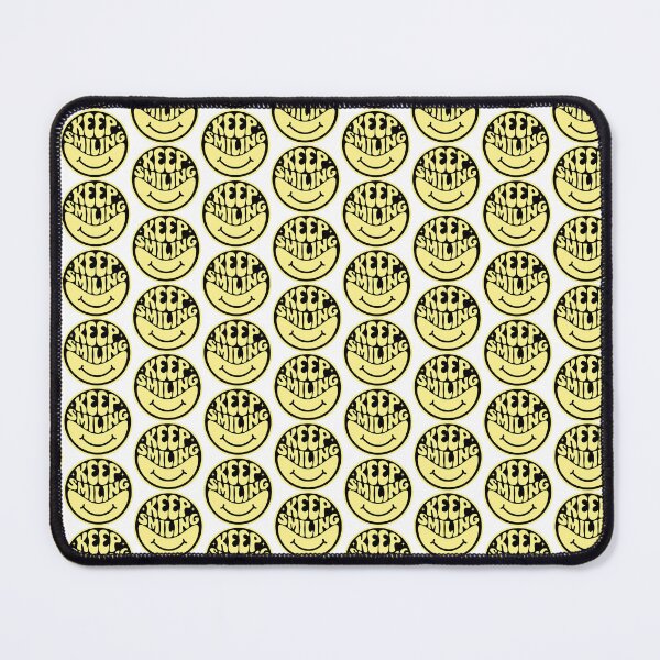 Item preview, Retro Keep Smiling Happy Face Design designed and sold by Cookiezoo.