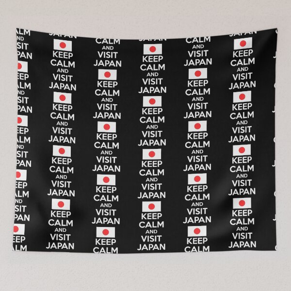 Item preview, Keep Calm and Visit Japan Japanese Flag Pride designed and sold by TheTrendsDesk.