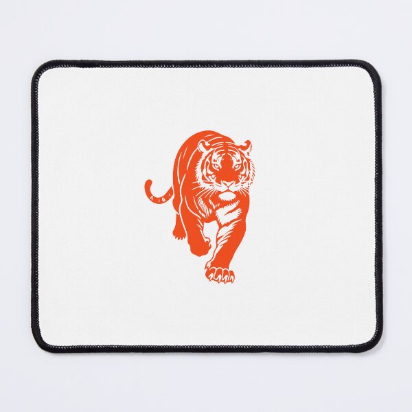Item preview, mur Tiger Silhouette Art | Minimalist Black and White Animal Design designed and sold by JollyCritters.