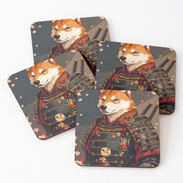 Item preview, Samurai dog warrior  designed and sold by Cute-huh.
