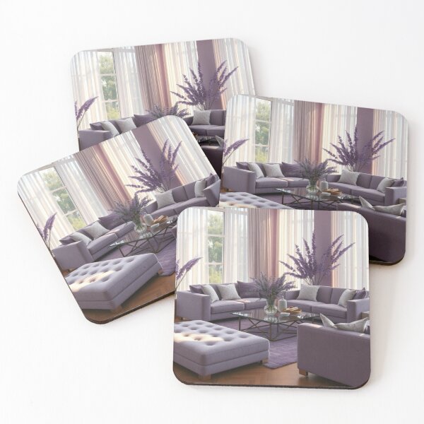 Item preview, Opulent Orchid Oasis | Luxurious Purple Living Room Design designed and sold by Vida e Arte.