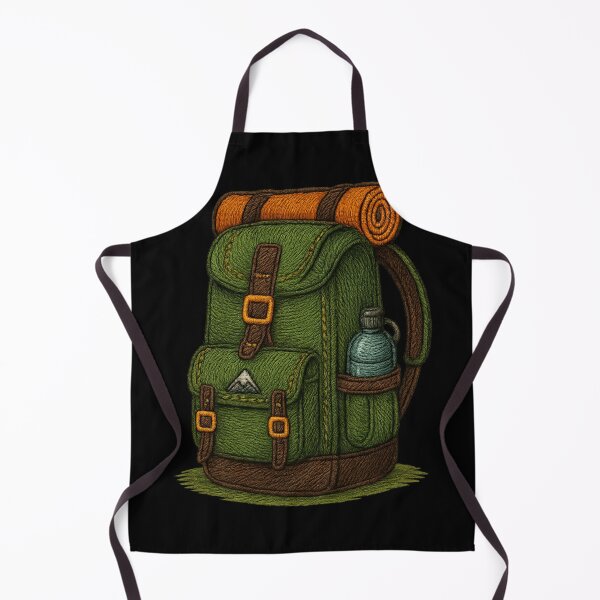 Item preview, Embroidered Adventure Hiking Backpack designed and sold by Ahau Designs.
