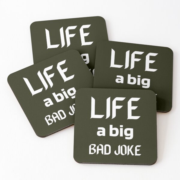 Item preview, life a big bad joke designed and sold by MagiCatsophia.
