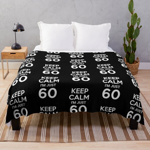 Item preview, 60th Birthday Keep Calm Im Just 60 – Funny 60th Birthday Design designed and sold by TheTrendsDesk.