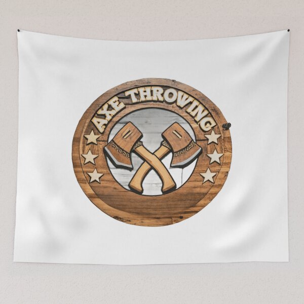 Item preview, Axe Throwing Logo Style designed and sold by Vincentertzmann.