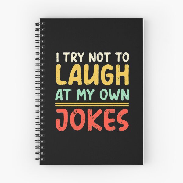 Item preview, Try Not To Laugh At My Own Jokes designed and sold by MagiCatsophia.