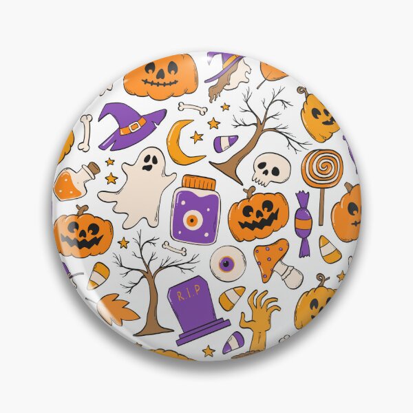 Item preview, Fun Halloween Pumpkins, Ghosts, and Witches Pattern - Cozy Throw Blanket Design designed and sold by FestivityFinds.