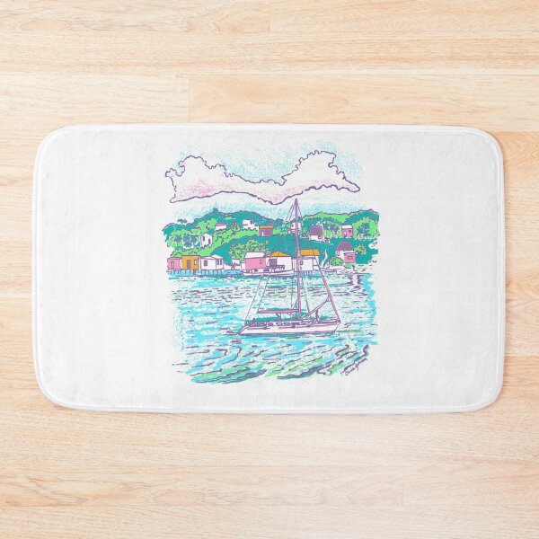 Item preview, Catamaran Cruising The Bay  designed and sold by NakishaHailstoc.