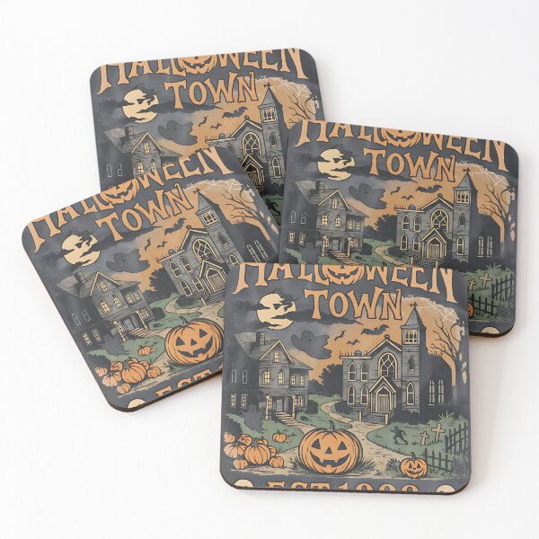 Item preview, Haunted Pumpkin Village – Spooky Ghost Town Halloween Design designed and sold by GeorgePaynea.