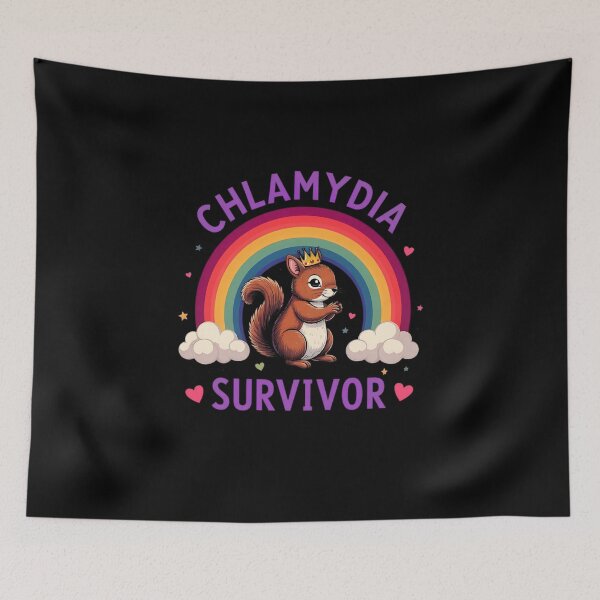 Item preview, Chlamydia Survivor Funny Embarrassing Adult Humor  designed and sold by NakishaHailstoc.
