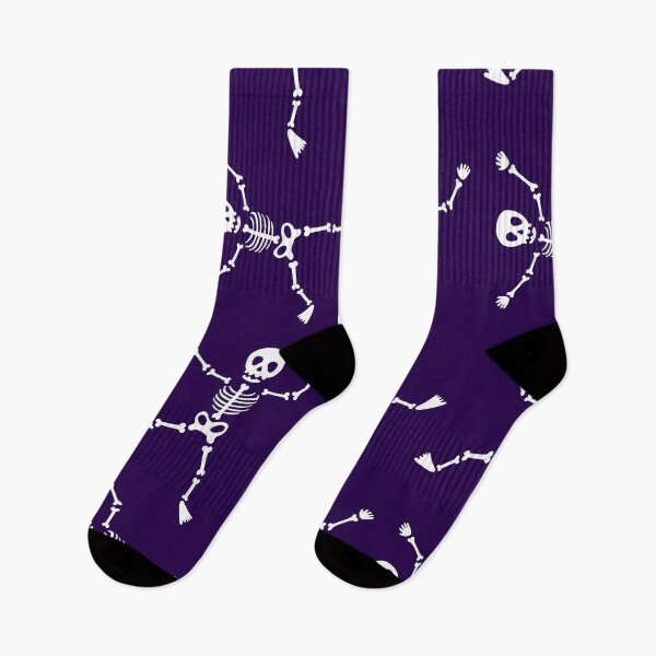 Item preview, Playful Skeletons Dancing Halloween Pattern - Fun Graphic T-shirt Design designed and sold by FestivityFinds.