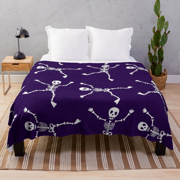 Item preview, Playful Skeletons Dancing Halloween Pattern - Fun Graphic T-shirt Design designed and sold by FestivityFinds.