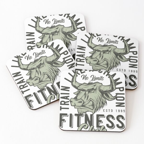 Item preview, Bull Logo Fitness Club designed and sold by Vincentertzmann.