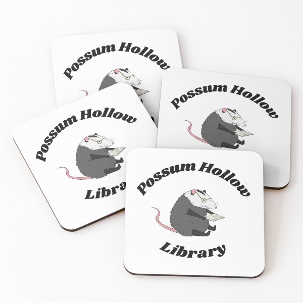 Item preview, Possum Hollow Library designed and sold by AuthenticCetacean.