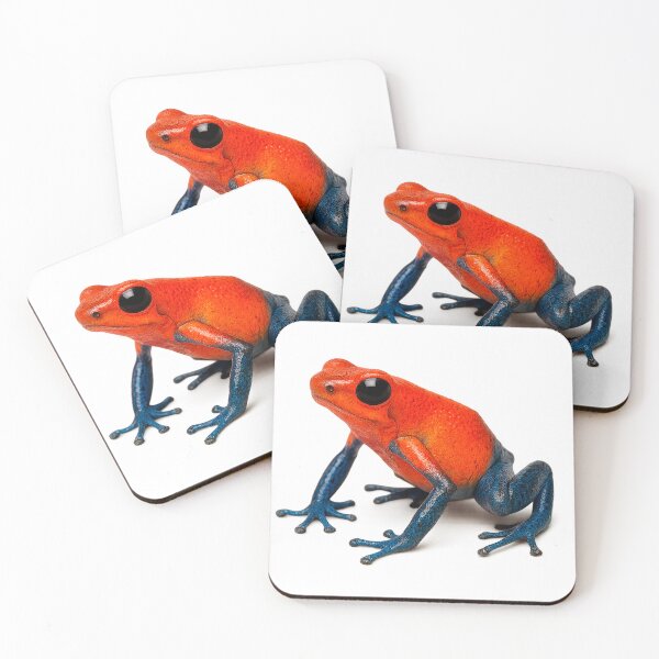 Item preview, vibrant Red-and-Blue poison frog designed and sold by Futured1.