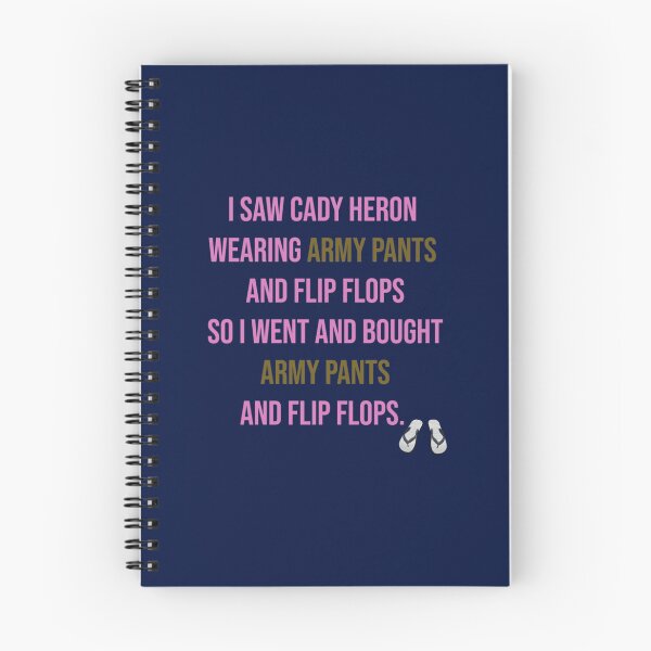 Item preview, Army Pants and Flip Flops - Mean Girls designed and sold by jacinthaella.