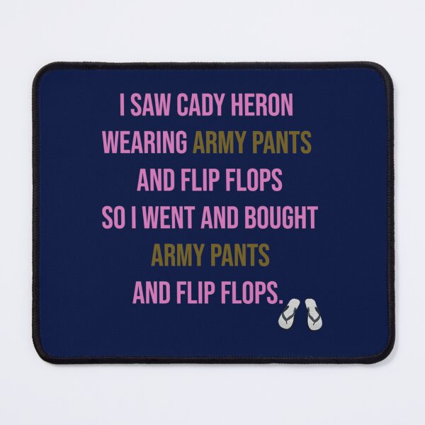 Item preview, Army Pants and Flip Flops - Mean Girls designed and sold by jacinthaella.