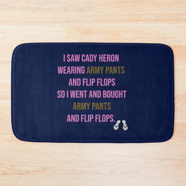 Item preview, Army Pants and Flip Flops - Mean Girls designed and sold by jacinthaella.