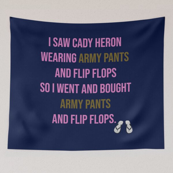 Item preview, Army Pants and Flip Flops - Mean Girls designed and sold by jacinthaella.