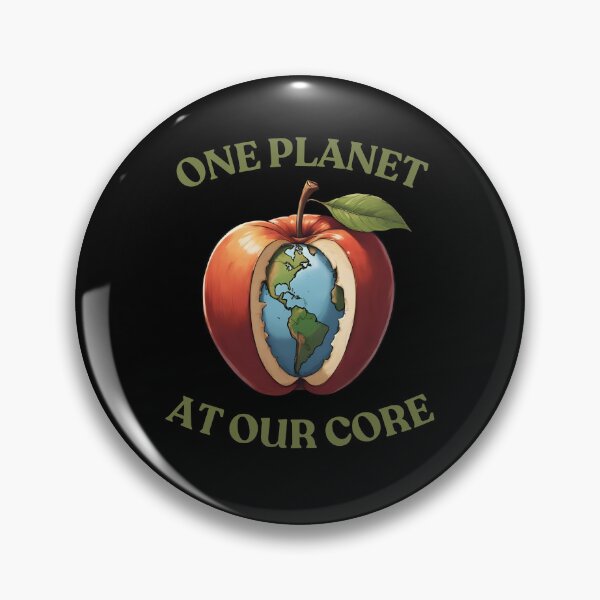 Item preview, One Planet Earth at Our Apple Core Thought Provoking Environment  designed and sold by SZPdezigns.