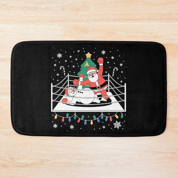 Item preview, Funny Wrestling Santa Xmas Snow Lights Wrestling Christmas designed and sold by ticlitule.