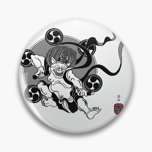 Item preview, Fūjin: The God of Wind in Japanese Mythology designed and sold by DAEWI PARK.