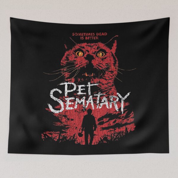 Item preview, Vintage Dark Halloween 80s Retro Movie Horror Pet designed and sold by ArtClothesPops.