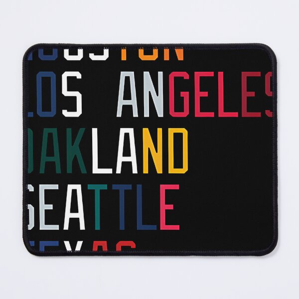 Item preview, Al West Team Colors And Locations designed and sold by Fraerrand.