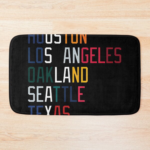 Item preview, Al West Team Colors And Locations designed and sold by Fraerrand.