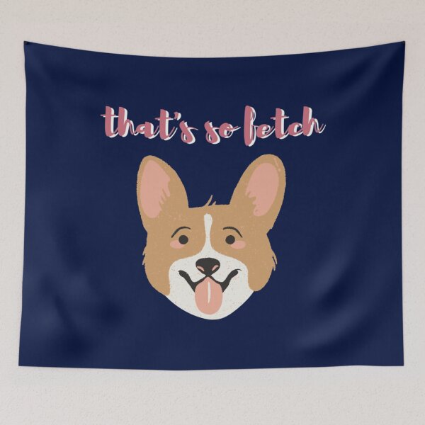 Item preview, That_s So Fetch Corgi White designed and sold by jacinthaella.