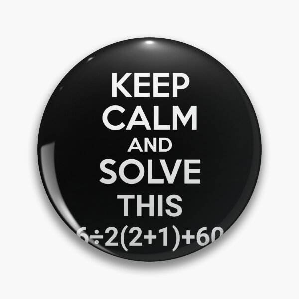 Item preview, Funny Equation Teacher Student Design Old math vs New math Math Keep Calm and Solve This designed and sold by TheTrendsDesk.