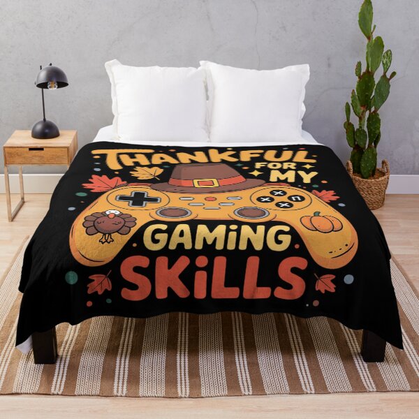 Item preview, Game Controller Fall Leaves Thanksgiving Day Gaming Gamer designed and sold by BiellaSar.