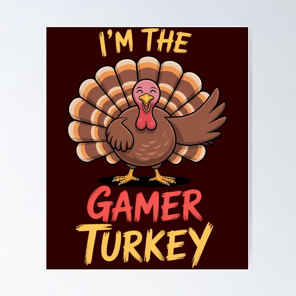 Item preview, Gamer Turkey Matching Family Group Thanksgiving Party designed and sold by BiellaSar.