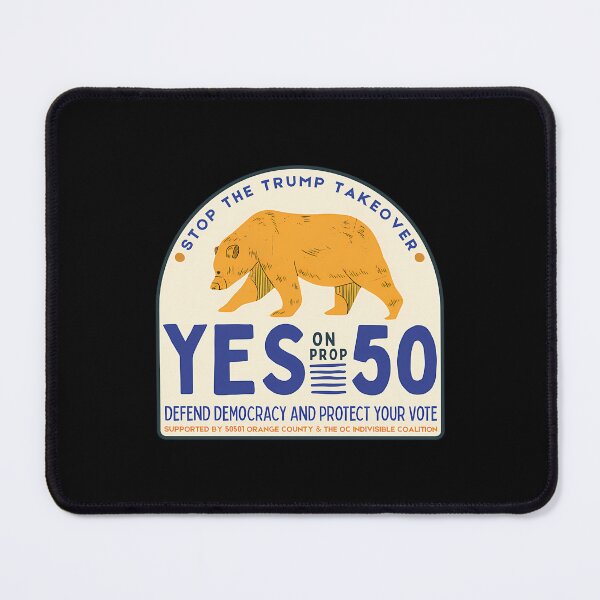 Item preview, Golden Bear - Yes On Prop 50 designed and sold by GillesMarion.