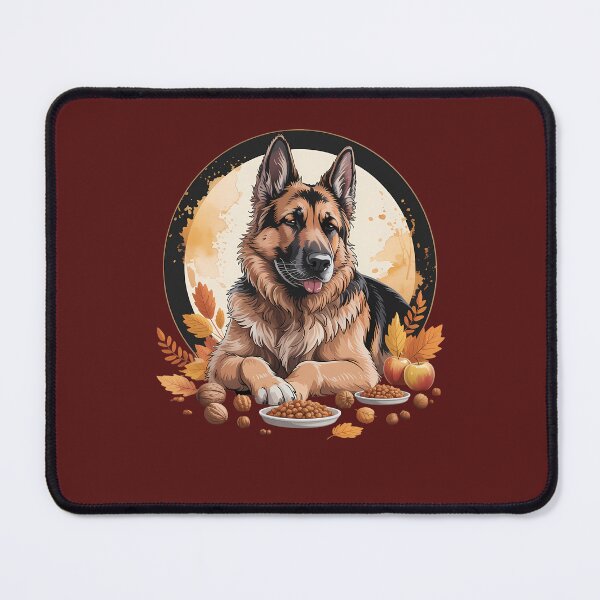 Item preview, German Shepherd Pumpkin Pie Thanksgiving Day Dog Lover Puppy designed and sold by BiellaSar.