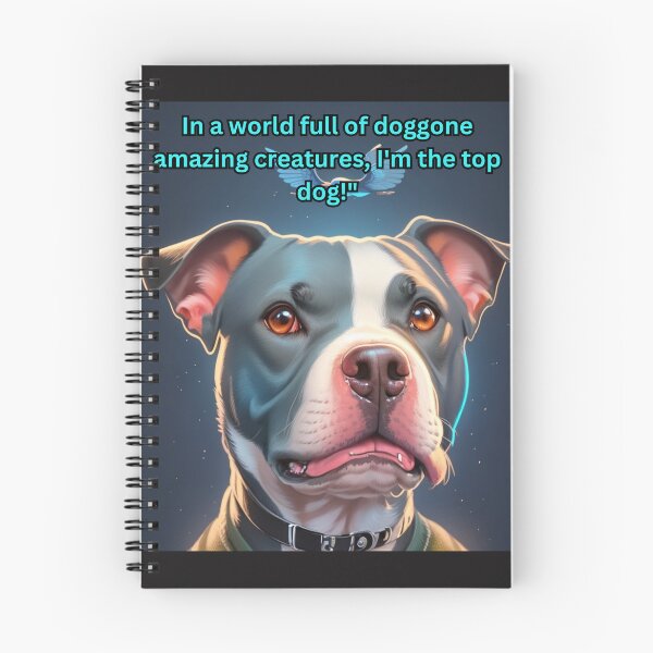 Item preview, a adorable American Pitbull Terrier designed and sold by KJ-Books.