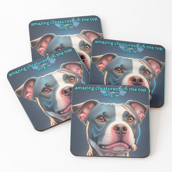Item preview, a adorable American Pitbull Terrier designed and sold by KJ-Books.
