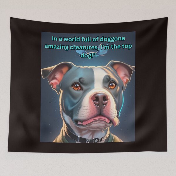 Item preview, a adorable American Pitbull Terrier designed and sold by KJ-Books.