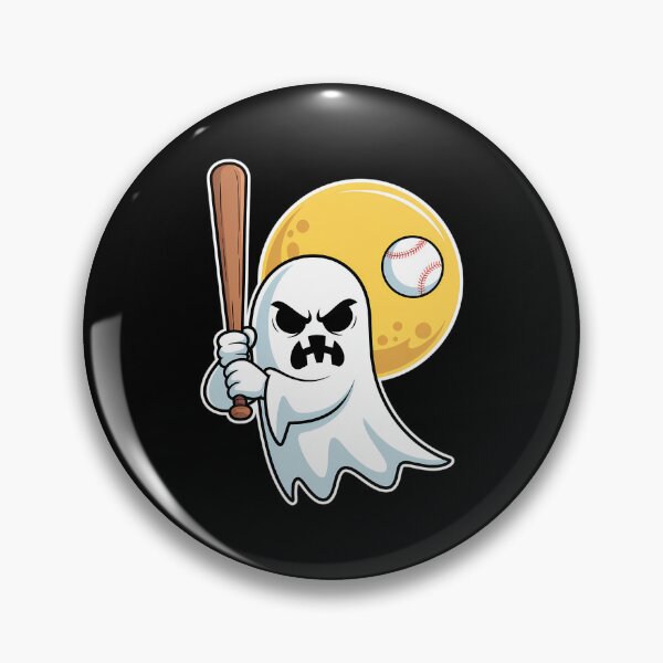 Item preview, Ghost Baseball Player Lazy Halloween Costume Cute Sport designed and sold by BiellaSar.