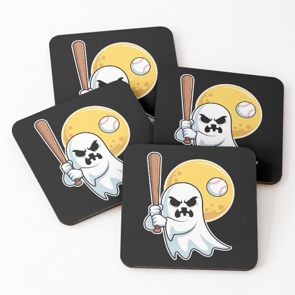 Item preview, Ghost Baseball Player Lazy Halloween Costume Cute Sport designed and sold by BiellaSar.