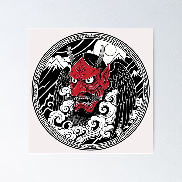 Item preview, Oni Mask designed and sold by JoJanDesign.